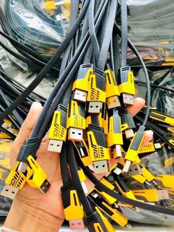 4-in-1 65W Fast Charging Cable - Universal & Durable | Bulk Orders