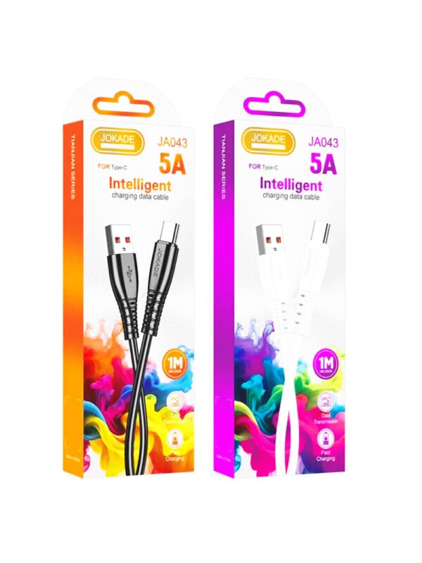 5A Intelligent Data Cables - Micro, Type-C, iPhone | Boxed Packaging