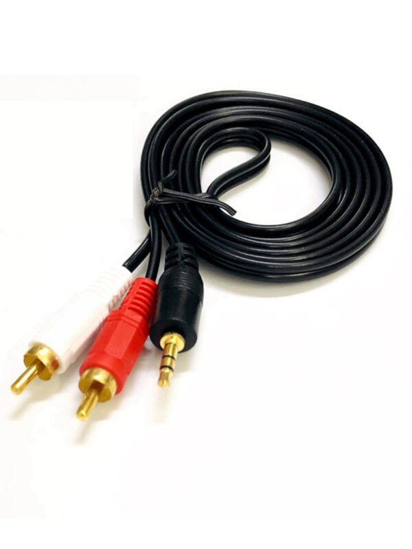 3.5mm to RCA Audio Cable - 1.5m | AUX Cord for Speakers | Wholesale & Retail