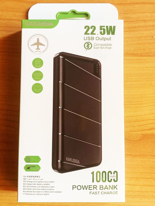 KAKUSIGA 22.5W 10000mAh Power Bank - Fast Charge for Retail & Wholesale