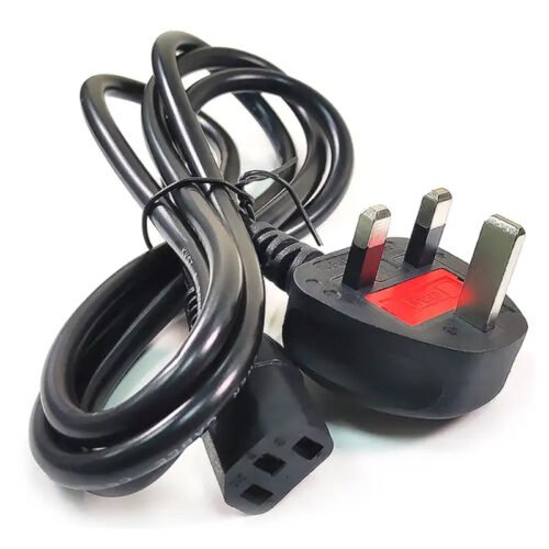 3-Pin Fused Power Cable for Desktops & Appliances | Wholesale Deals