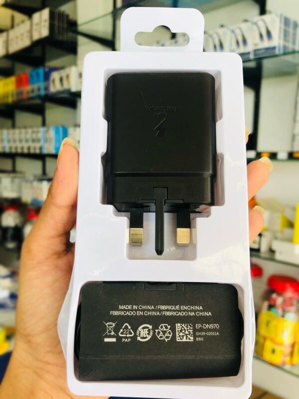 45W Super Fast Charger with Type-C Adapter & 6A Cable | Boxed & Warranty