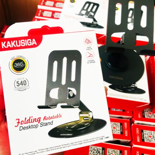 360° Rotatable Metal Phone Stand - Durable & Foldable | Bulk Orders