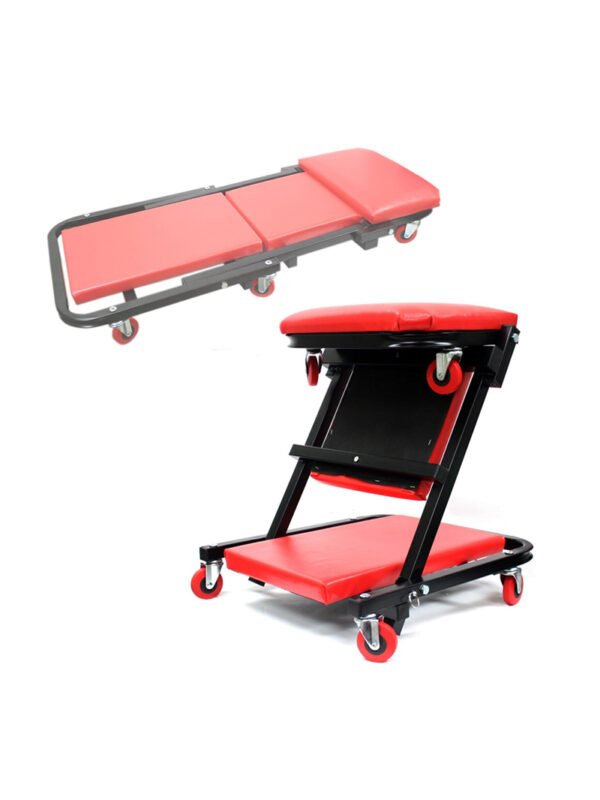40" Folding Car Creeper (Under-Car Bed) | ෆෝල්ඩින් කාර් ක්‍රීපර්