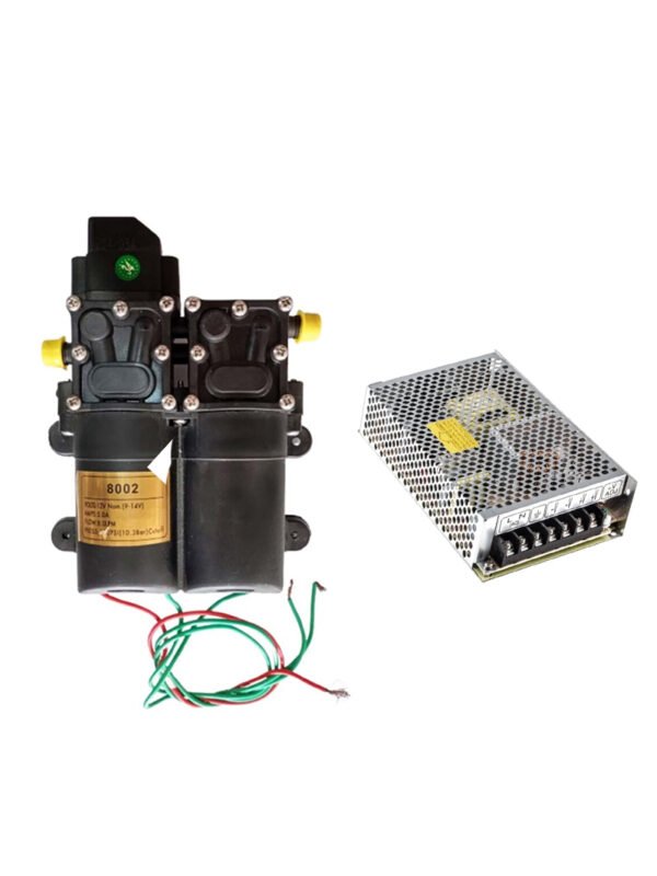 10LPM/220PSI Double Pump + 14V 10A Supply | හයි ප්‍රෙෂර් ඩබල් පම්ප් සහ පවර් සප්ලයි 🚿