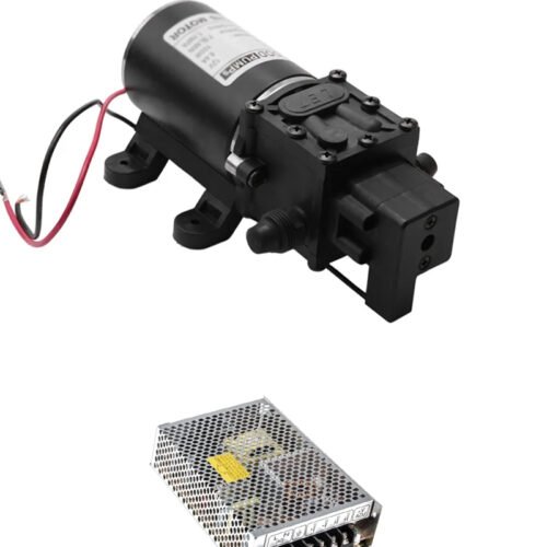 100PSI Pressure Pump + 12V 10A Supply | හයි ප්‍රෙෂර් පම්ප් සහ පවර් සප්ලයි 🚿⚡