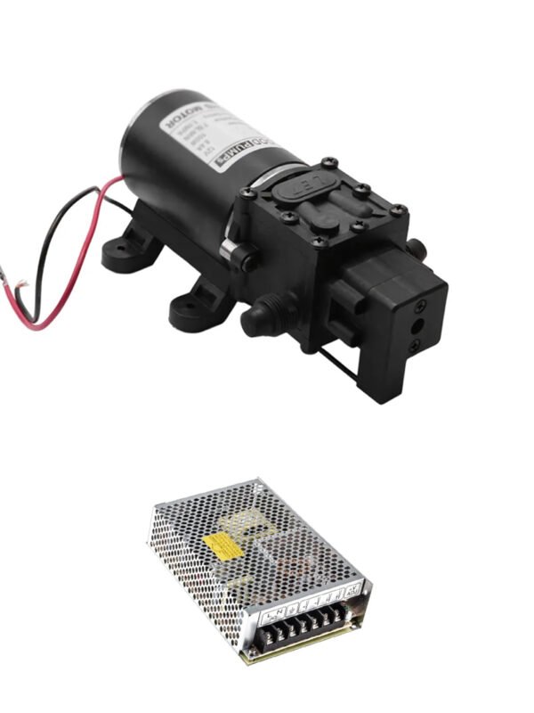 100PSI Pressure Pump + 12V 10A Supply | හයි ප්‍රෙෂර් පම්ප් සහ පවර් සප්ලයි 🚿⚡